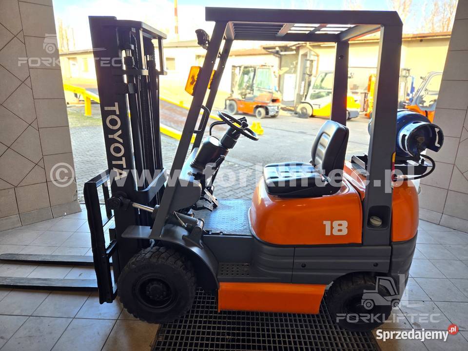 Wózek Widłowy TOYOTA 6FG18 Wózki Widłowe TOYOTA śląskie Lędziny