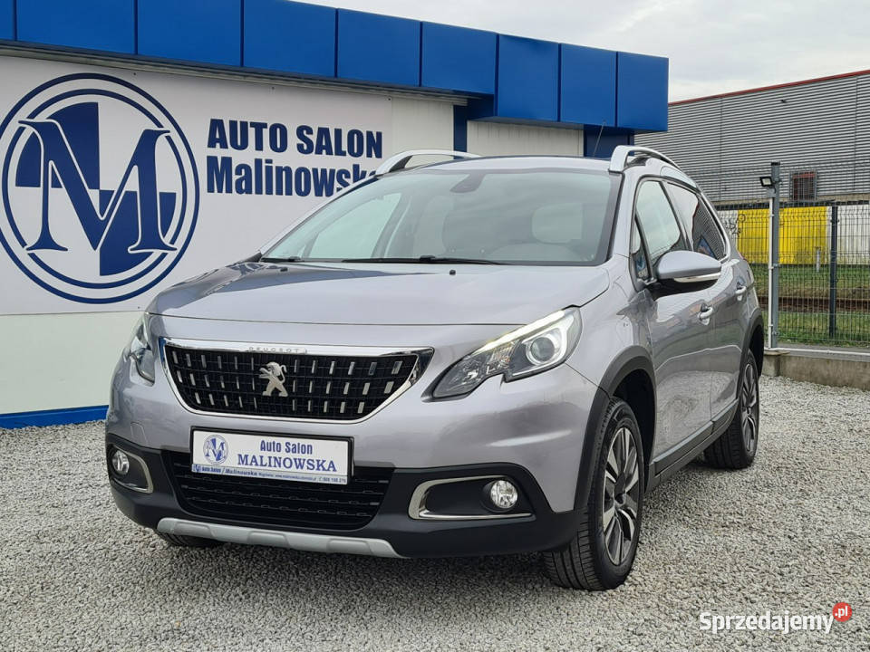 Peugeot 2008 Navi PDC Półskóry Led Klimatronik wielkopolskie Wągrowiec