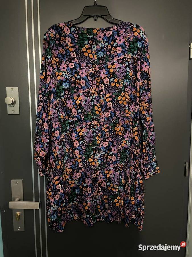 JDY sukienka modny wzór kwiaty kwiecista viscoza Spódnice i sukienki Choszczno