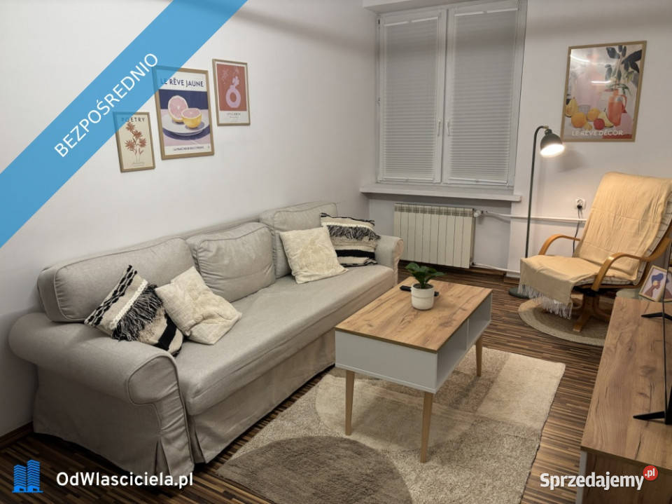 Dwupokojowe mieszkanie 36m2 na Wynajem Warszawa