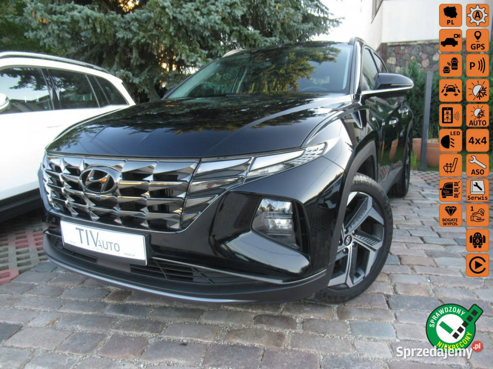 Hyundai Tucson BEZWYPADKOWY Fabryczna Gwarancja kurtyny powietrzne Warszawa