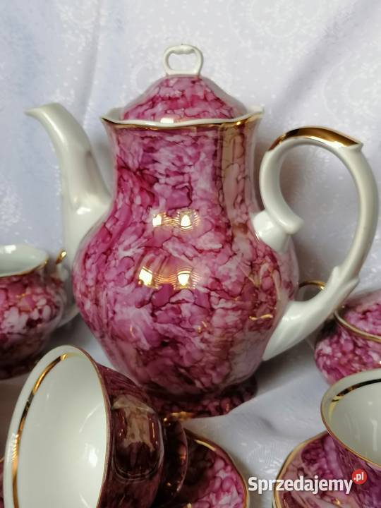 Serwis kawowy ZPS KAROLINA Porcelana i szkło Sosnowiec