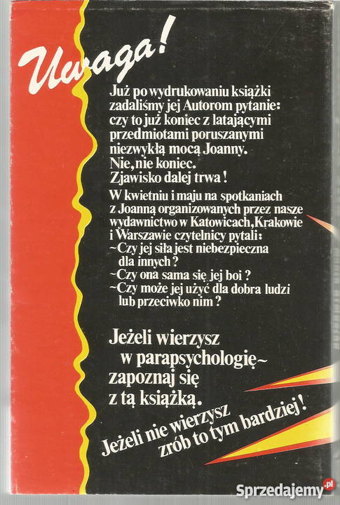 Fenomen PARA PSYCHOLOGICZNY Nieuchwytna siła Pacanów sprzedam