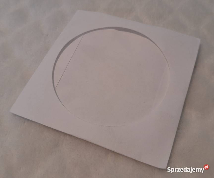 Koperta papierowa z okienkiem na mini CD DVD