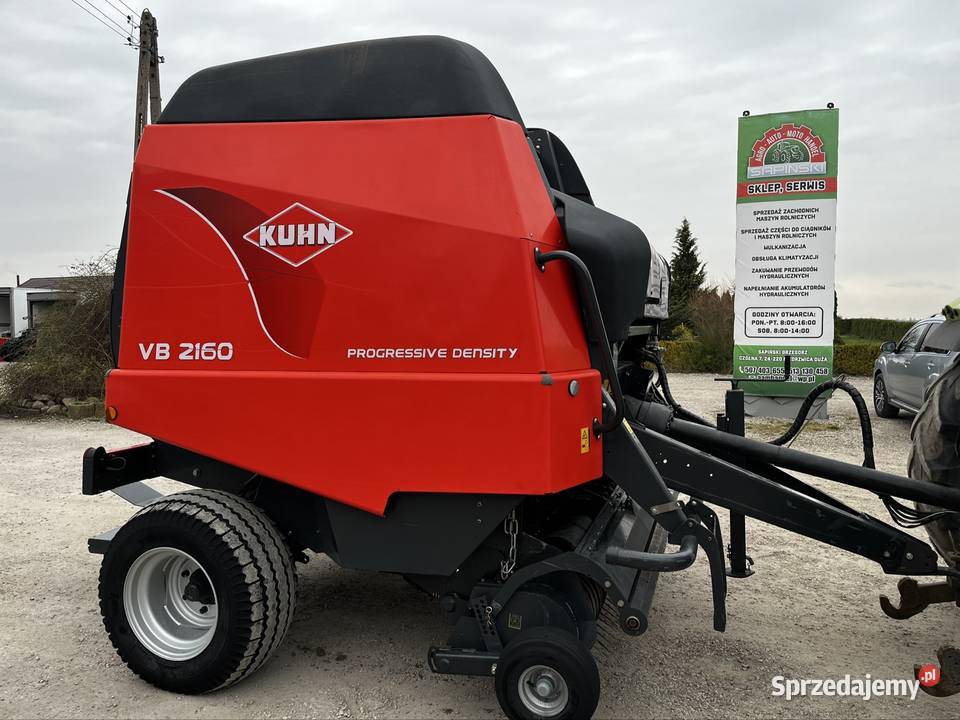 Prasa Rolująca Pasowa Kuhn VB 2160 Rotor Niedrzwica Duża