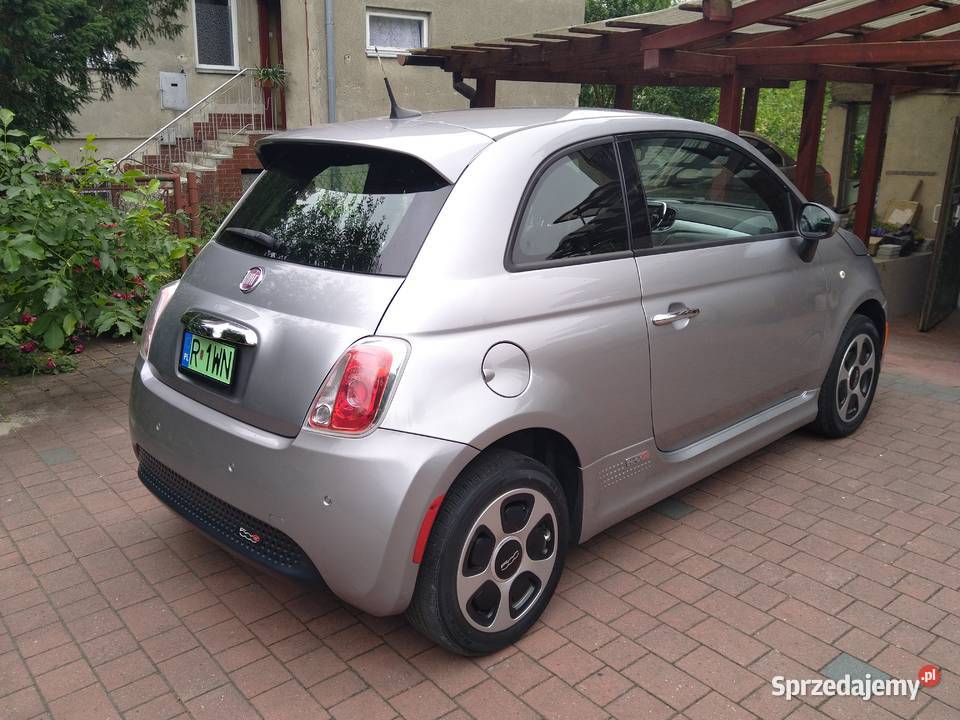 Elektryczny fiat 500e podkarpackie Jarosław