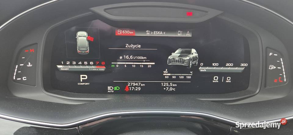 Piękne audi Q7 Stok Lacki