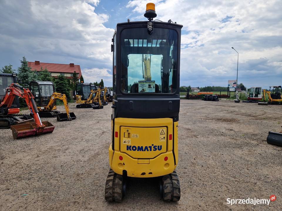Minikoparka Komatsu PC 16 2018r 1800mtg Ryżki