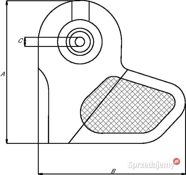 Nóż do Triplex Wolf FGP011053 Kamionna
