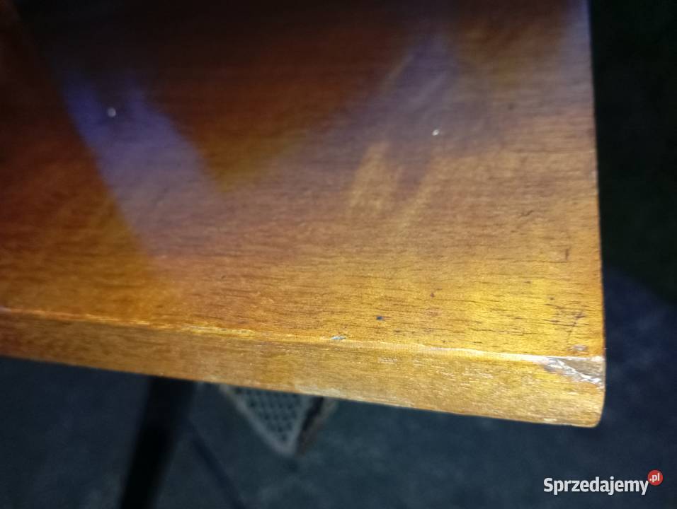 Lampa stojąca 148 PRL Vintage Stolik Gazetnik Meble