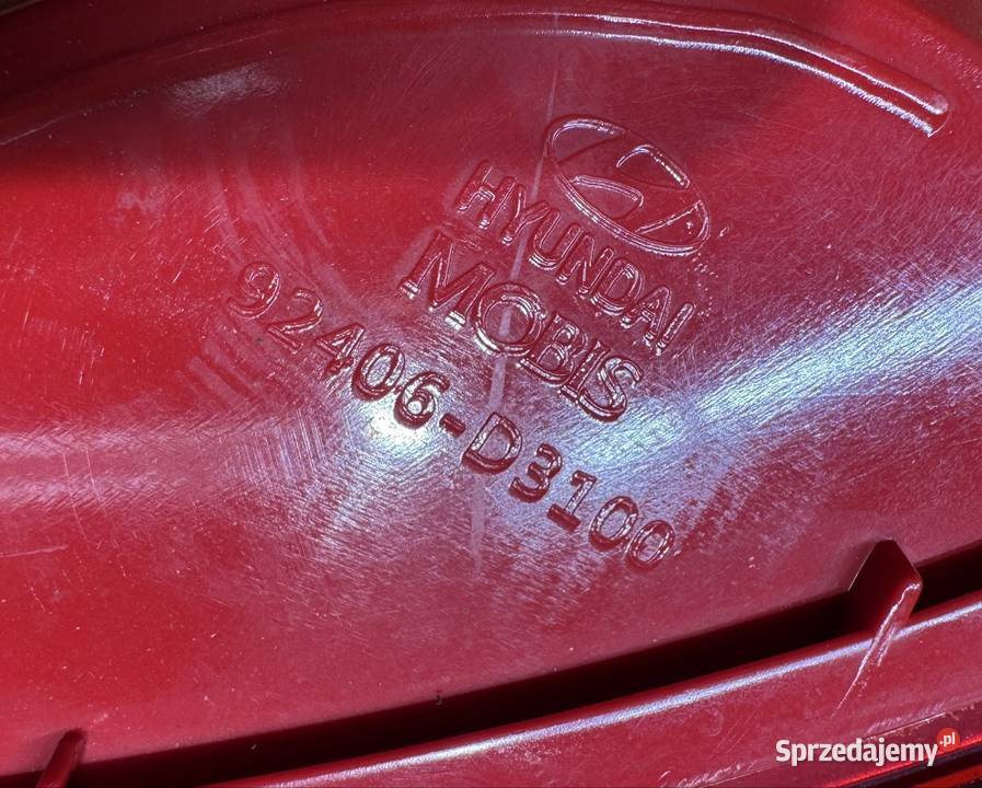 Lampa przeciwmgielna tył prawa odblask Hyundai
