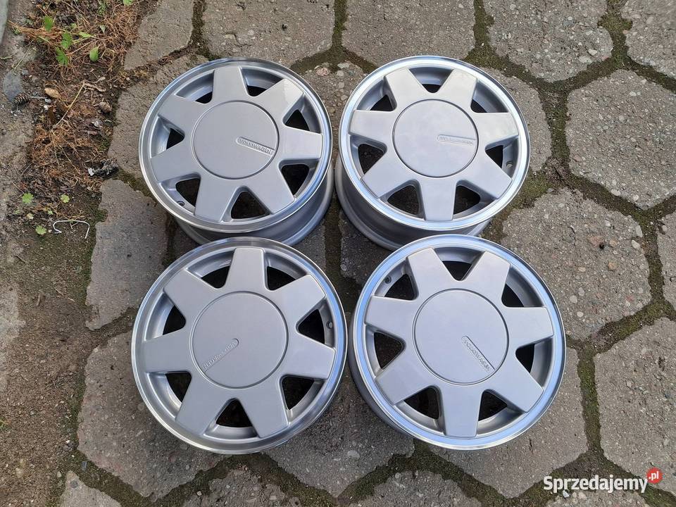 Felgi VW 14 4x100 odświeżone polerowane Gołębiewo Wielkie