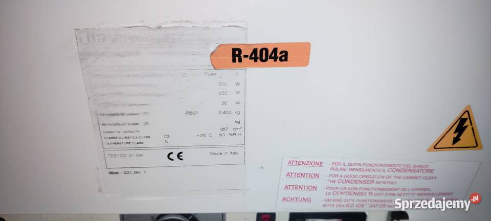 Witryna do lodów rzemieślniczych ekspozycyjna Gastronomia Giżycko