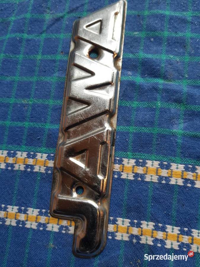 Oryginalny czechosłowacki emblemat na zbiornik