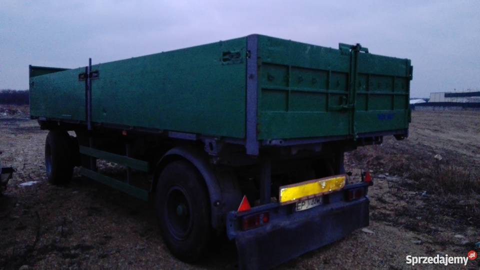 Przyczepa ciężarowa BDF budowlanka burtowa Pajęczno