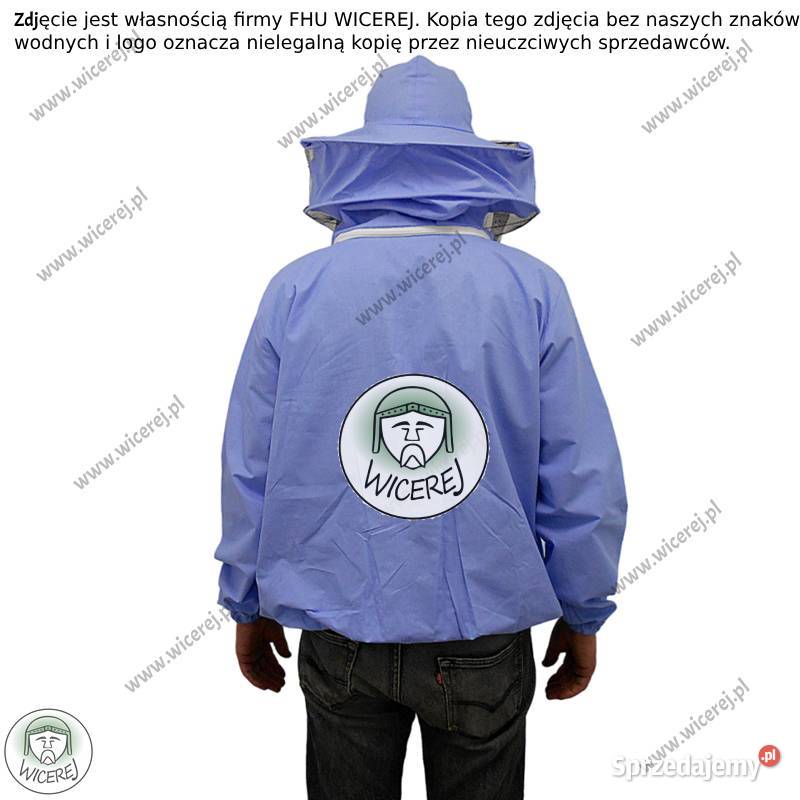 Bluza Pszczelarska z zamkiem z kapeluszem Jaśliska