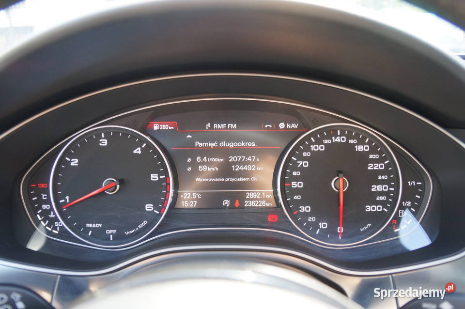 Audi A6 20 TDI CR 190 Navi Kamera Full Skóra LED wielofunkcyjna kierownica Nowy Sącz sprzedam