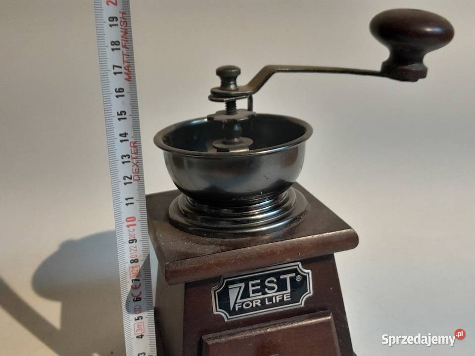Młynek do kawy pieprzu soli ZEST for life