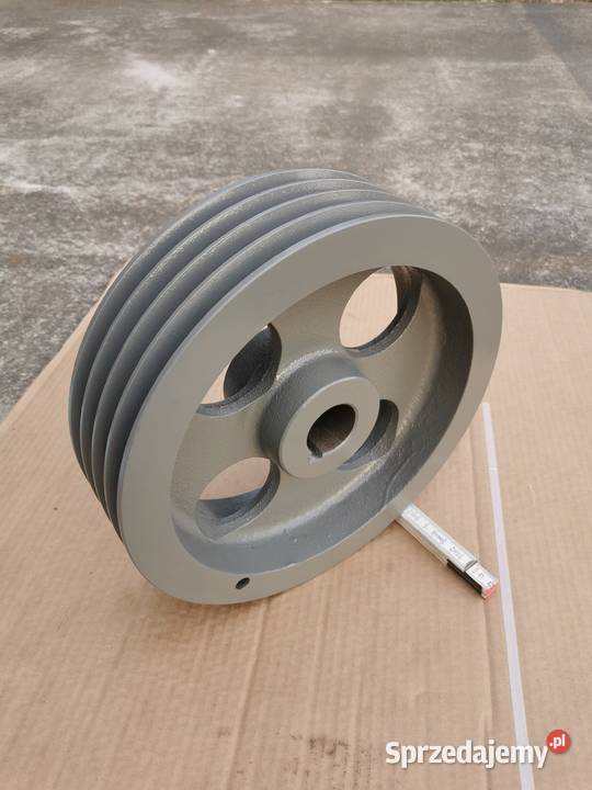 Koło pasowe duże na 4 paski 17mm 310mm średnica Do kosiarek Ostrów Mazowiecka