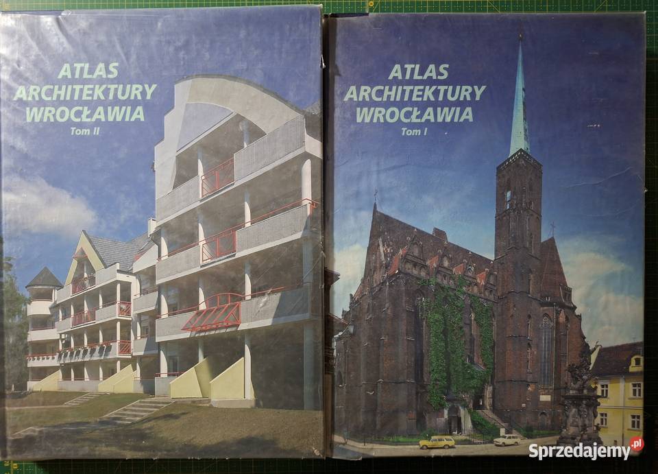 Atlas architektury Wrocławia tom I i II Mapy i przewodniki Mapy i przewodniki Kraków