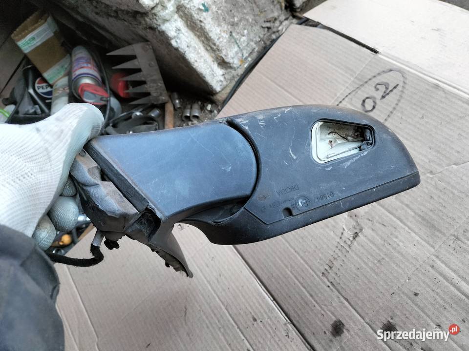 FORD FOCUS C MK1 LUSTERKO LEWE ELEKTRYCZNE Lusterka zewnętrzne Kamień-Kolonia