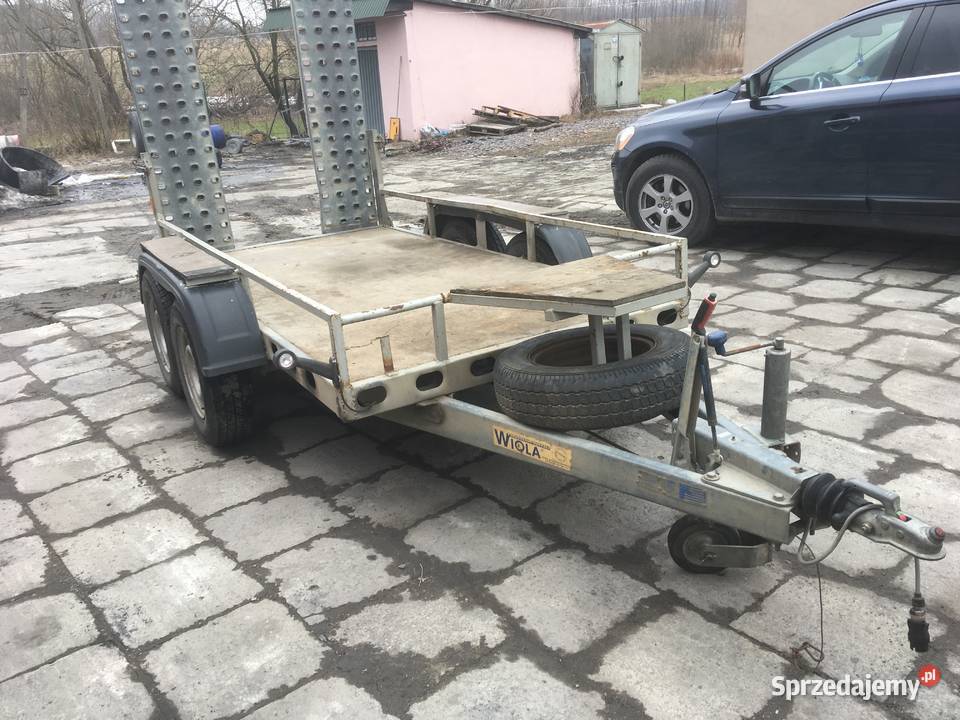 Przyczepka Wiola W2 minikoparka