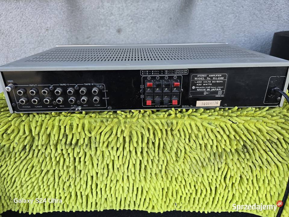 wzmacniacz hitachi HA4800 stereo japan Chełm Śląski