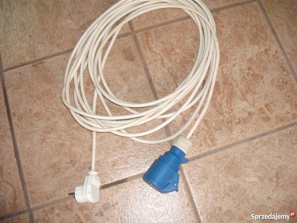 Przedłużacz kabel z gniazdem do kempingu kampera Radom