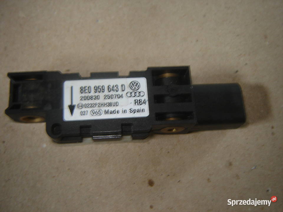 VW Czujnik uderzeniowy 4B0959643E 4B0959643D Strzelce Krajeńskie