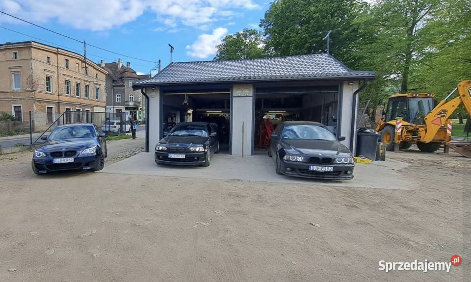 Wynajem Działka pod Autohandel Komis Miłków metalowe