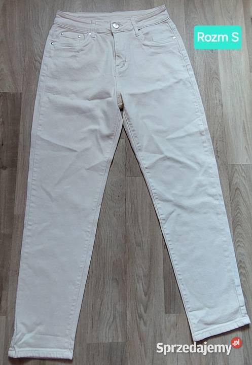 Spodnie jeansowe z wysokim stanem 36S Rozmiar 36(S)