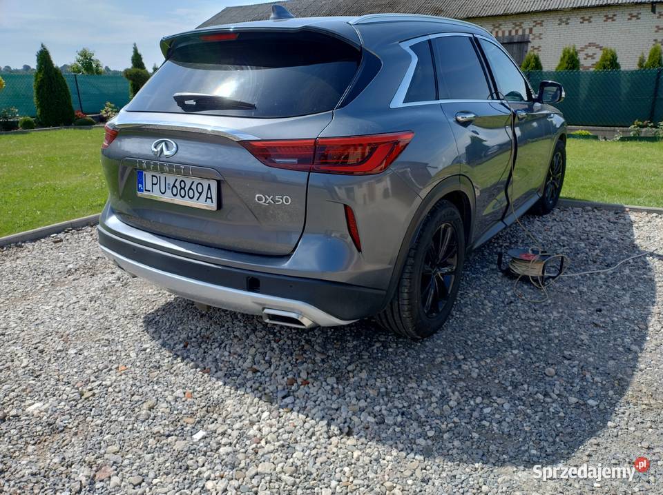 INFINITI QX50 20 UNIKALNY LUKSUSOWY MAXYMALNIE czujnik zmierzchu lubelskie Nałęczów sprzedam