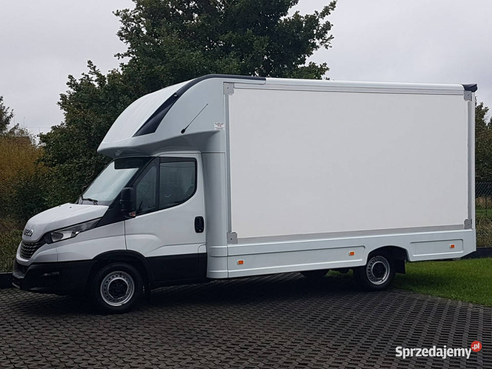 Iveco Daily KONTENER NISKOPODŁOGOWY 443x223x242 elektryczne lusterka Poręba