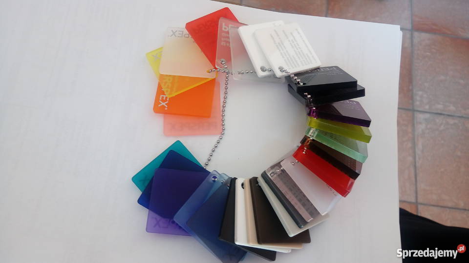 Pleksi satynowana KOLORY gr 3mm EMPLAST perspex Usługi reklamowe Radwanice reklama
