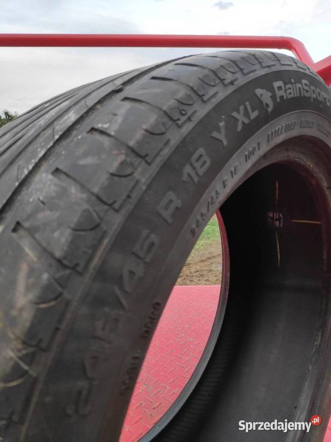 Komplet opon letnich 24545 R18 Motoryzacja Zglinna Mała