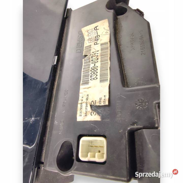 LICZNIK ZEGARY 838000D391 Toyota Yaris II 133 lubelskie Chełm sprzedam