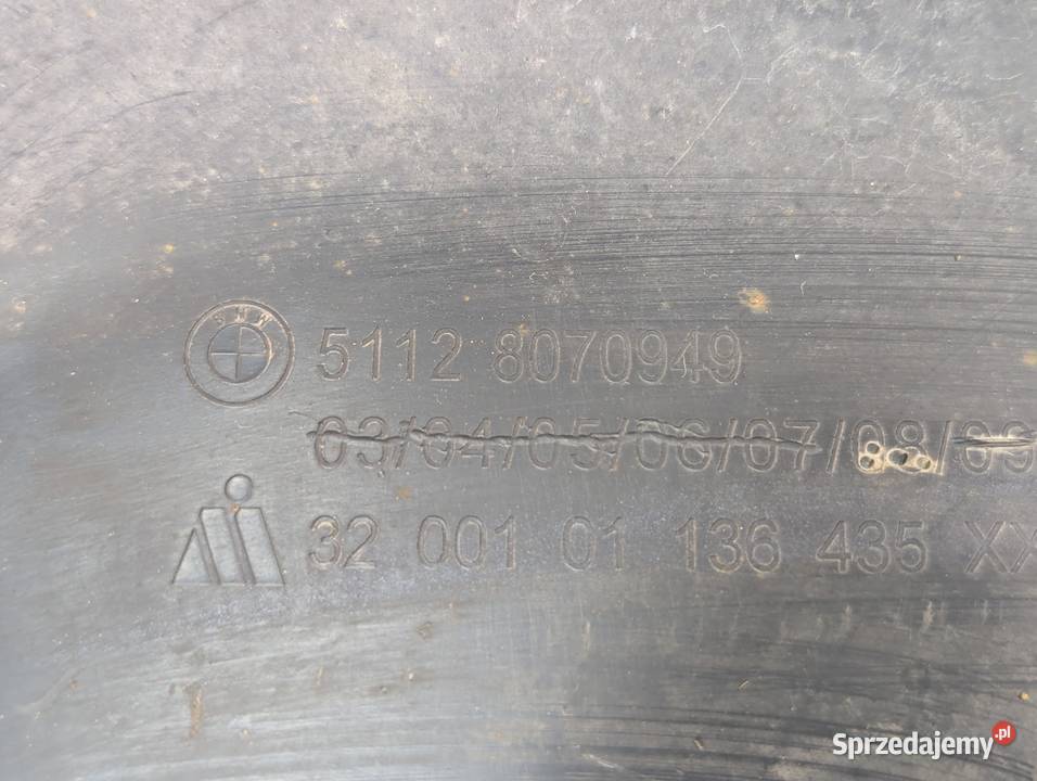 ZDERZAK TYŁ TYLNY BMW 1 F40 51128070949 Zderzaki