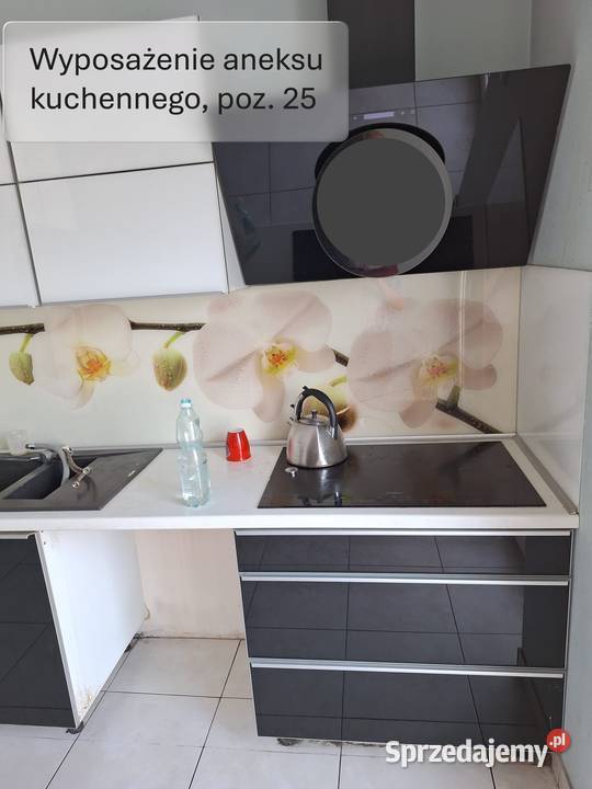 Syndyk sprzeda wyposażenie aneksu kuchennego łódzkie Sieradz