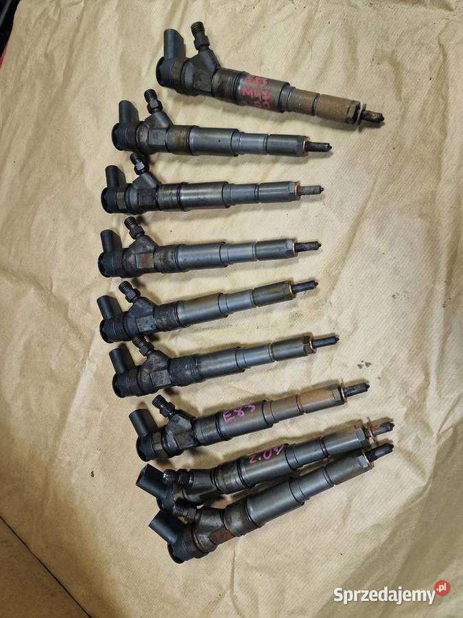 Wtryskiwacze bmw bosh 0445112216 216 30d m57 Części samochodowe dolnośląskie Siechnice