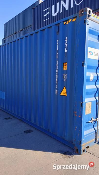 Kontener morski 40 HC 12 metrów stan SPRZEDAM Zambrów