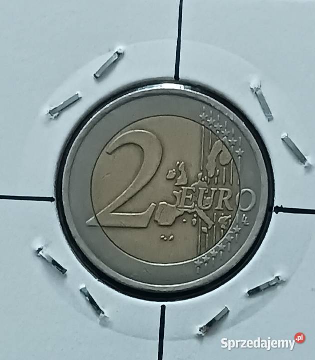 2 Euro Francja 2001 r Skrętka błąd mennicy Konin sprzedam