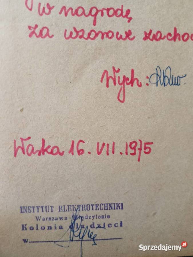 Geronima żywot własny z dedykacją książki miękka Warszawa