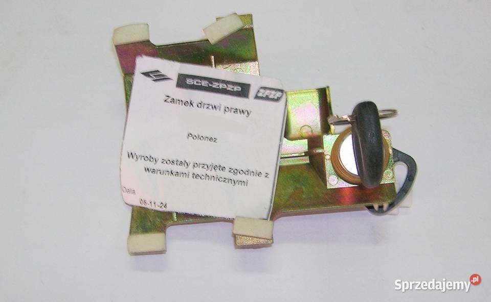 Bębenek wkładka zamka drzwi przód prawa Polonez zachodniopomorskie Szczecin