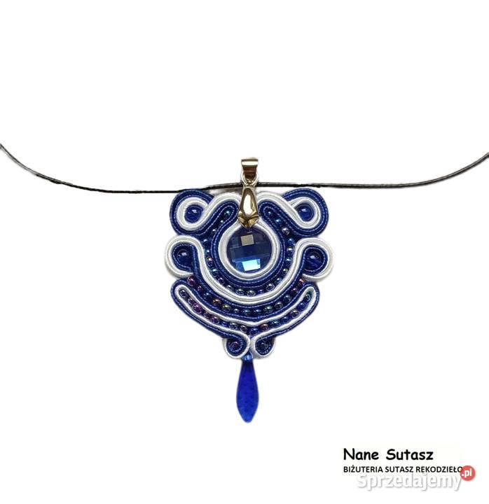 Komplet zawieszka i kolczyki sutasz Nane Sutasz dolnośląskie Lubań