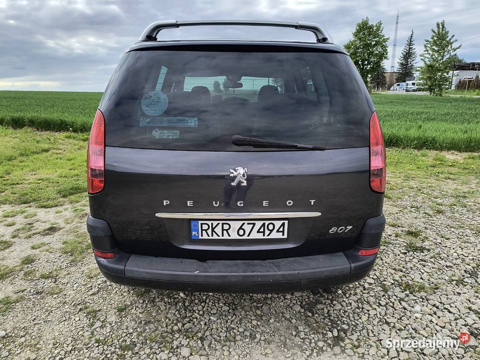 Peugeot 807 22 HDi 7 miejsc Klima podkarpackie Miejsce Piastowe