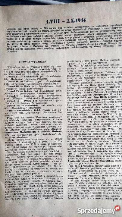 Powstanie Warszawskie w ilustracji Warszawa