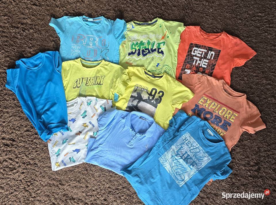 Tshirt chłopięcy rozmiar 146152 10 sztuk chłopiec Warszawa