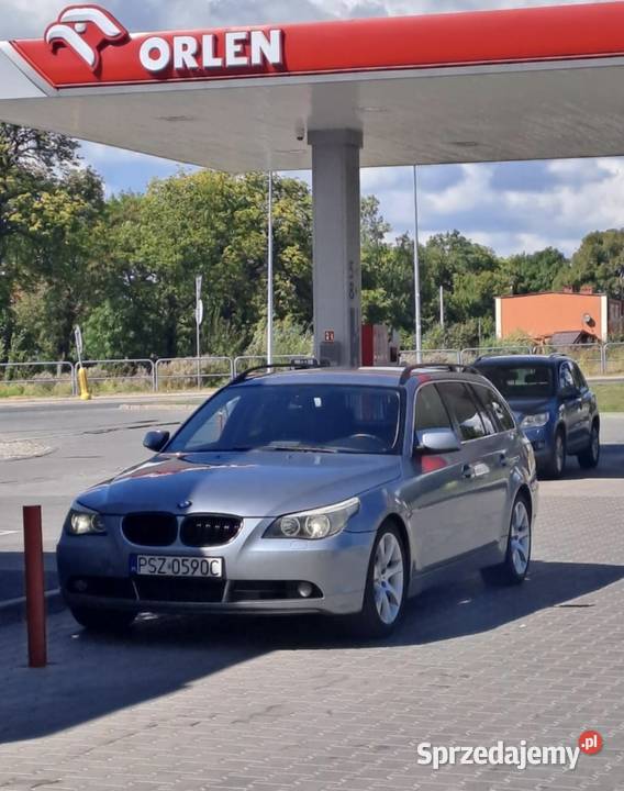 BMW e61 25 diesel 200 koni skóry xenon 177KM Skarszewy