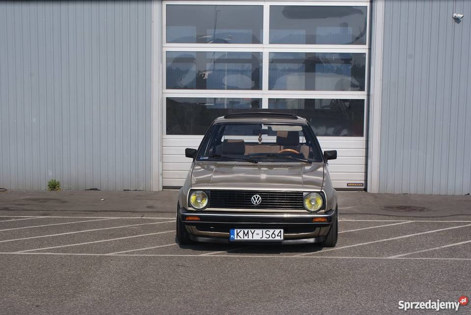 Golf MK2 GTD 1987 zamiana Corrado Golf 1 aluminiowe felgi małopolskie Zakliczyn sprzedam