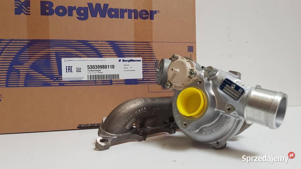 Turbosprężarka BorgWarner KKK 53039980174 mazowieckie Siedlce